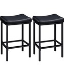HOOBRO Bar Stools Set of 2 Bar Chairs Kitchen Stools Breakfast Bar Stools 