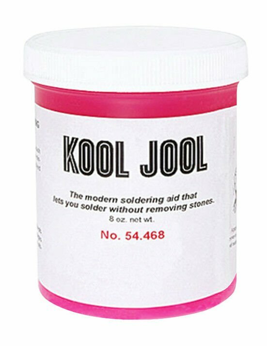 Jarro Kool Jool 8 oz para hacer joyas ayuda de soldadura soldadura sin quitar piedras