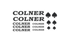 adesivi bici -  14 adesivi Colner - stickers Colner