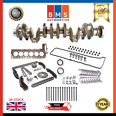 BMW N57D30 N57 Crankshaft With Timing Chain Kit Conversion Kit 540D D3 D4 3 Series