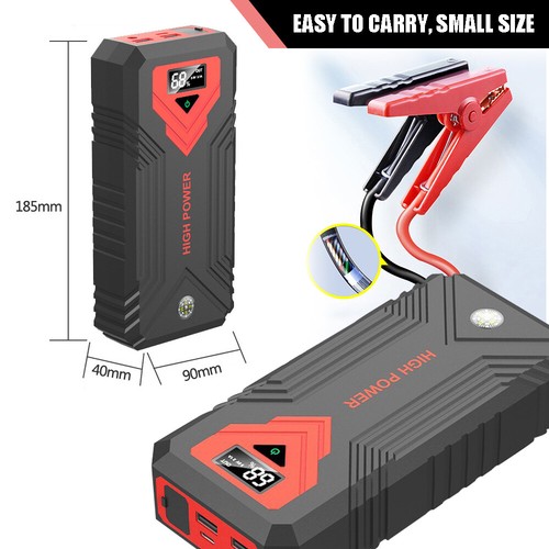 69800mAh 3000A Starthilfe Powerbank Auto Starthilfe 12V Batterie Ladegerät - Bild 5 von 12