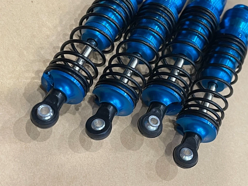 HD BIG BORE ALUMINUM Shock With 4mm shaft For 1/10 Losi 22s Drag Car Blue - Image 3 of 3