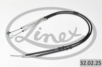 Linex Handbremsseil Bremsseil Hinten Passend FüR Opel Corsa D S07 32.02.25