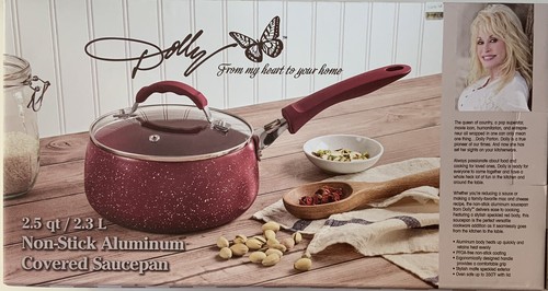 Dolly 2.5qt Non-Stick Aluminum Covered Saucepan - Picture 2 of 5