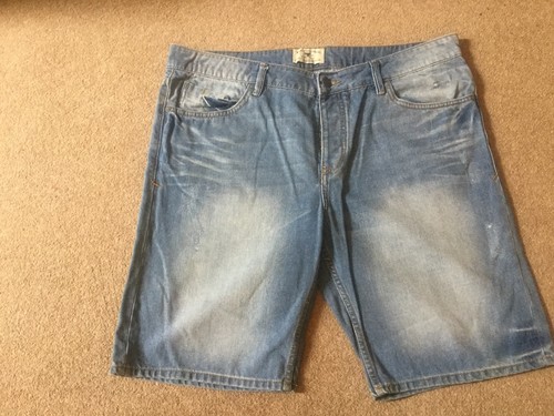 Blacksmith & co men shorts jeans top quality cotton blue size 30 by Mango - Picture 4 of 9