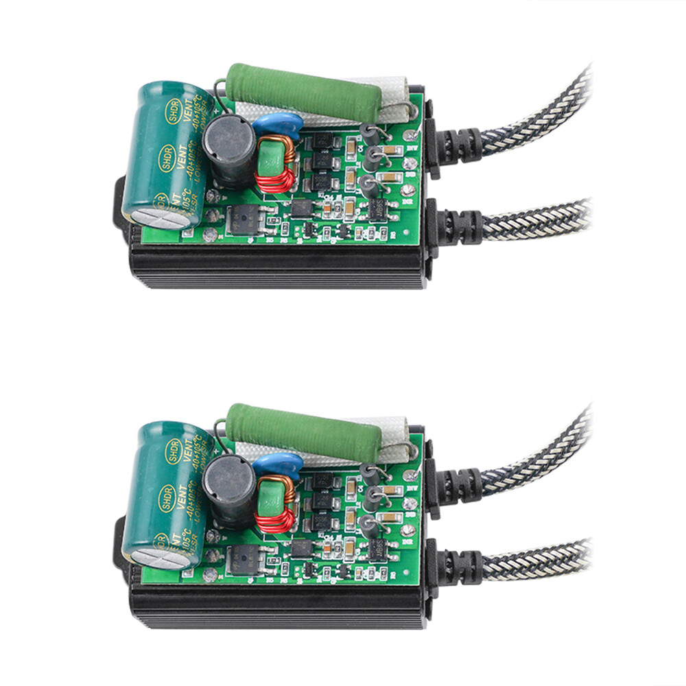 H4 canbus decoder led verlichting weerstand plug and play set á 2st
