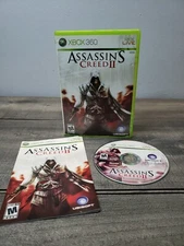 Assassin's Creed II  (Microsoft Xbox 360 Game)  Manual  2009 Tested and Works 
