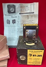Orig. Vintage NOS Unused in Box Stancor RT-201 POWER Transformer 11.7 - 29.4v