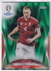 Topps 2024 Chrome Euro 2024 CL No. 12 Attila Szalai Green Wave Refractor