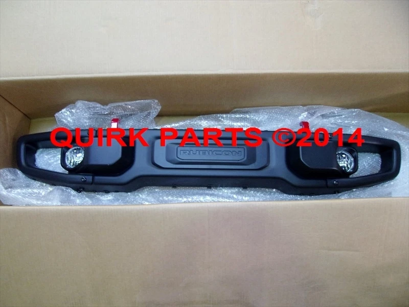 07-18 Jeep Wrangler 10º ANIVERSARIO RUBICON PARACHOQUES DELANTERO Y TRASERO MOPAR OEM NUEVO Foto 3 de 4