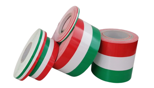 Autocollants Drapeau Italien - Lot De 6, Vinyle Brillant, 25 Mm, Pour Voiture, Moto, Casque