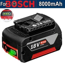For Bosch 18V 8.0Ah Lithium-Ion Battery Professional GBA BAT609 BAT620 BAT610