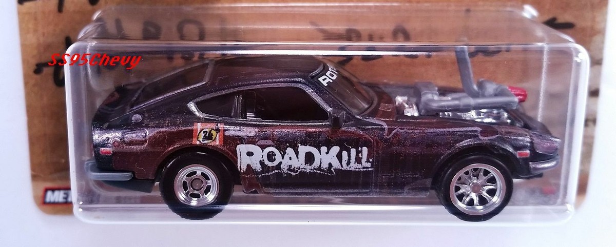 Hot Wheels MotorTrend ROADKILL Set Rotsun Custom '71 Datsun 240Z