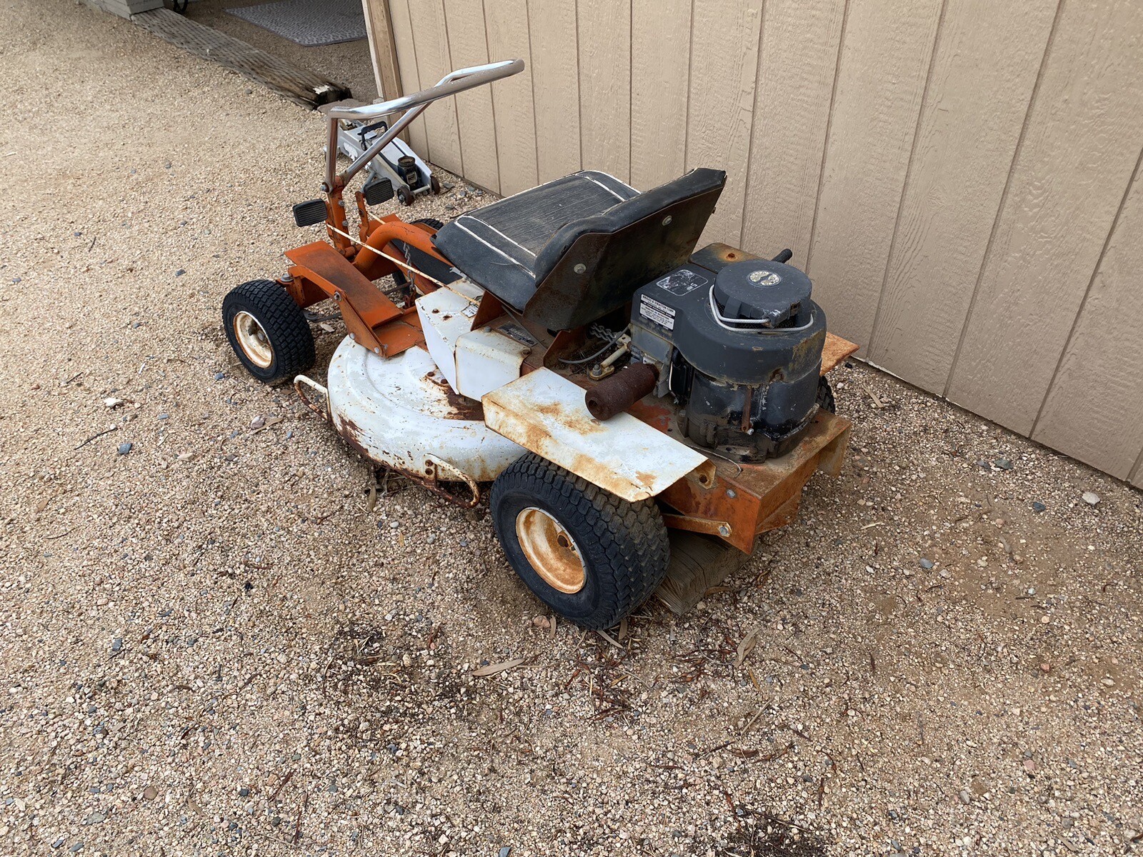 Antique Sensation Riding Lawn Mower | eBay