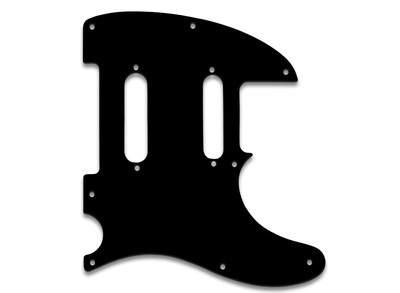 TELE  NASHVILLE USA+MEXICO BLACK PG f.FENDER  3PLY BWB MADE US QUALITY PICKGUARD