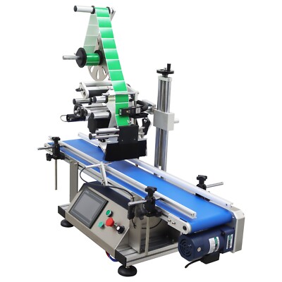 Automatic Desktop Conveyor Table Plane Labeling Machine Flat Surface Labeler110V