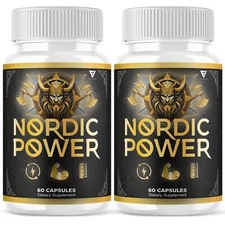 (2 Pack) Nordic Power Pills Nordic Power Performance Supplement (120 Capsules)