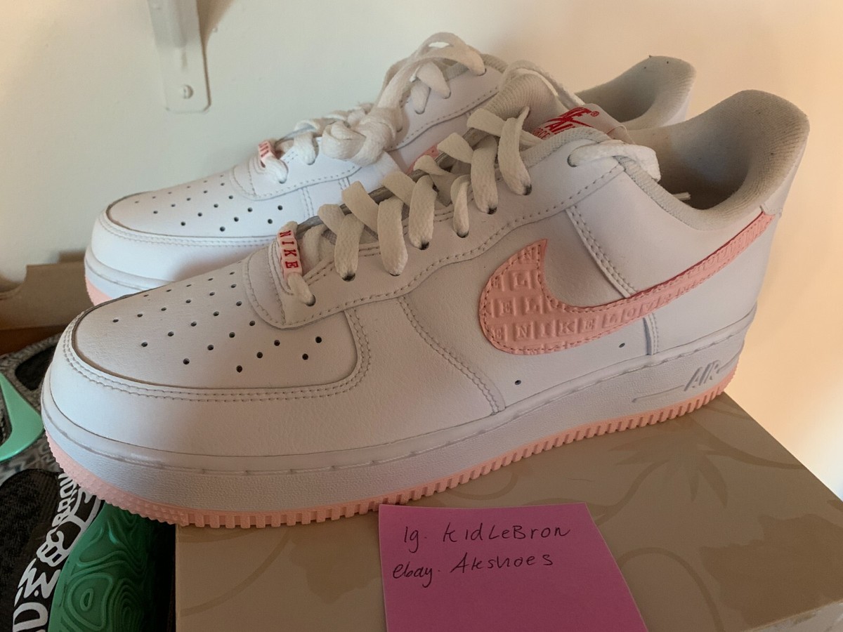 関税込 NIKE AIR FORCE 1 VALENTINES DAY 2022 AF1 DQ9320-100 Nike Air Force 1 Valentine's Day DQ9320-100 | SneakerNews.com