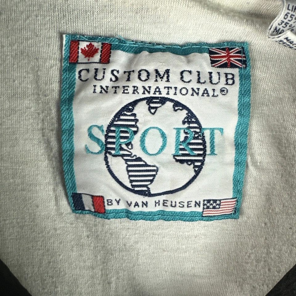 Chaqueta cortavientos Van Heusen años 90 cremallera completa multicolor talla XL (crebilla rota) Foto 3 de 4