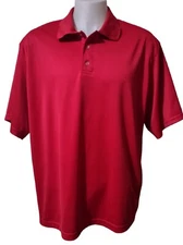 C9 Champion Polo Golf Adult Mens XXL Spread Collared Short Sleeve Shirt Maroon