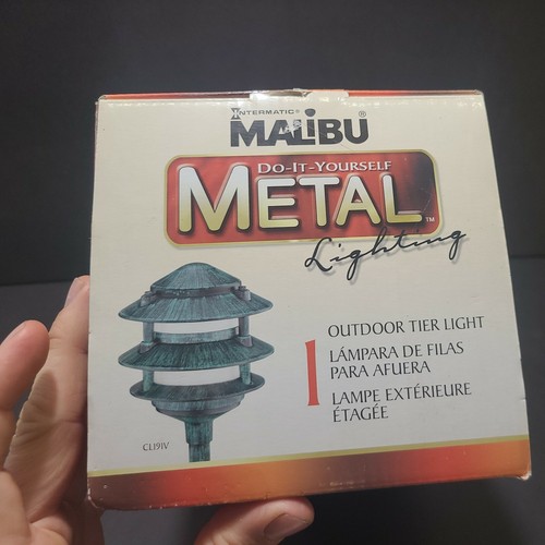 Malibu CL191V Outdoor Tier Low Voltage 11 Watt Landscape Light Verde Finish New - Picture 2 of 6