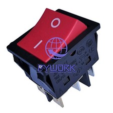 Interruptor basculante JD03-A1 6 pines 2 piezas 125/250 V 30 A inversor máquina de soldadura botón