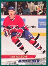 Ron Wilson - 1993-94 Fleer Ultra #356 - Montreal Canadiens Hockey Card