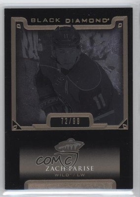 2015-16 Upper Deck Black Diamond Pure Black 72/99 Zach Parise #BDB-ZP b4z