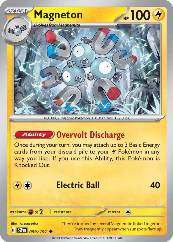 Magneton 059/191 Sv08: Surging Sparks for sale | eBay