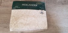Full Size Beige 4 Pc Percale Sheet Set 200 Count Hollander