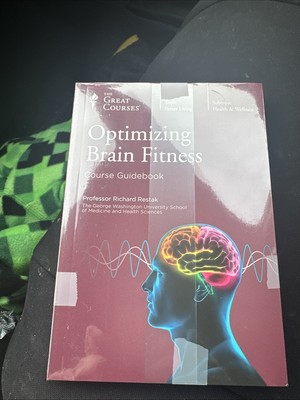 The Great Courses Optimizing Brain Fitness (DVD + Guide Book) New Sealed