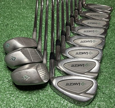 Langert Tour De Force 1,3,5 Woods 3-PW Irons Dynamic Gold R300U Tour Wraps RH