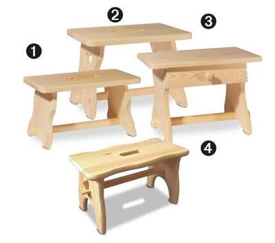 Fußschemel, Hocker, Schemel, Fußhocker, Trittstufe, Holzhocker, Stufe, Stuhl