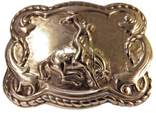 Bucking Bronc Bronco Rider Horse Rodeo Cowboy Western Horse Belt Buckle 3.5x 2.5