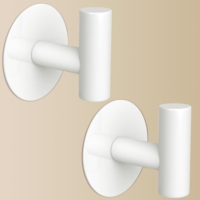 Heavy Duty Self-Adhesive Coat Hooks, Stainl Steel Towel Hooks for Bags,
