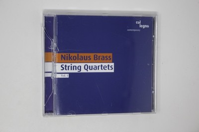 Nikolaus Brass String Quartets Vol. 1 CD Col Legno Contemporary