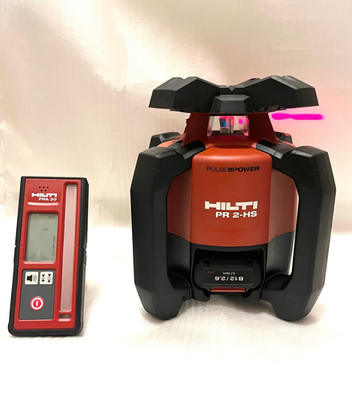 Hilti PR 2-HS A12 Rotationslaser PRA 20 Empfänger B12/ 2.6 Ah Li-Ion Akku