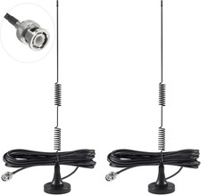 2Pcs Police Scanner Antenna - 20-1300Mhz Radio Scanner Antenna for Police Radio