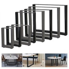 Tischgestell Tischfüße Stahl Möbelfuß 2er-Set Hairpin Leg Tischuntergestell