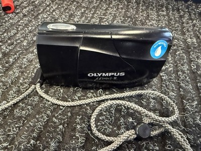 Olympus MJU II Filmkamera 35mm wetterfest kompakt Point & Shoot voll funktionsfähig