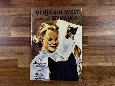 Benjamin West and His Cat Grimalkin - Marguerite Henry (Good)