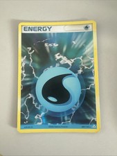 Pokemon Water Energy Holo Holon Phantoms 107/110 MP Condition