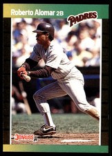 Roberto Alomar 1989 Donruss #246 Padres MLB READ FREE SHIPPING AutographDen