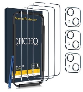 Ultra HD 3-Pack For iPhone 14/13 Screen & Lens Protector 9H Case-Friendly 6.1 in
