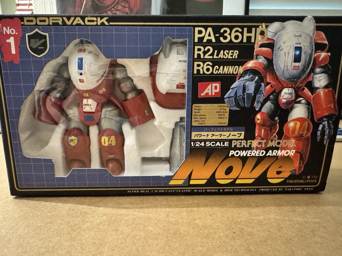 Takatoku Toys DORVACK 1/24 Nove Powered Armor PA-36 HD No. 1 Red