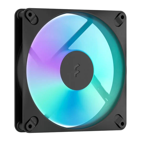 140mm Fractal Design Dynamic 3 14 RGB, Black, 7 Blade, Rifle Bearing, 1800rpm, 7 - Image 4