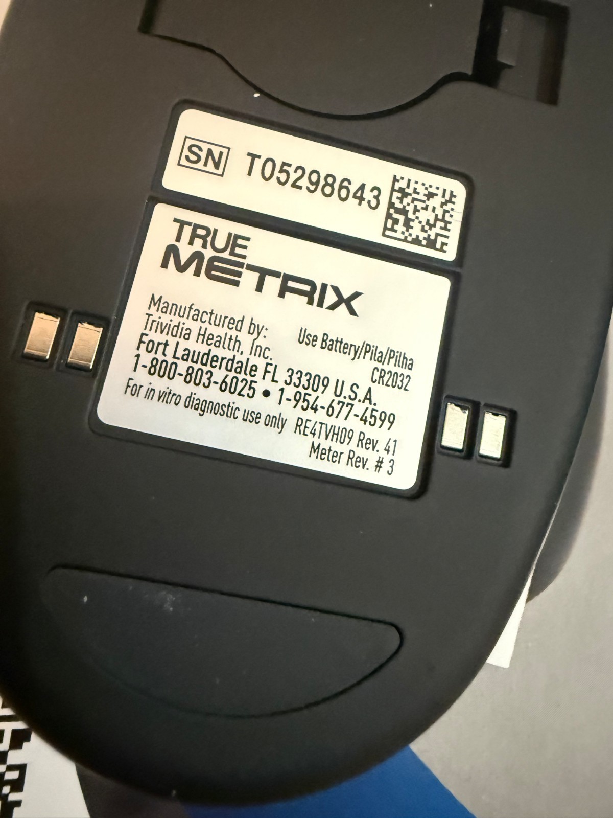 True Metrix Blood Glucose Meter ONLY