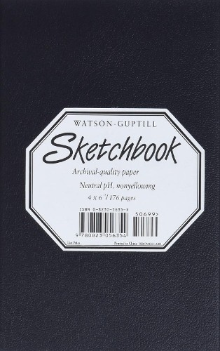 Small Sketchbook (Black) (Hardback) Watson Guptill Sketchbooks - Picture 1 of 1