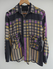 Vintage Designer Martin Lamothe Damen Seidenb...
