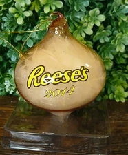 Kurt Adler 2014 Reese's Hershey Christmas Holiday Ornament